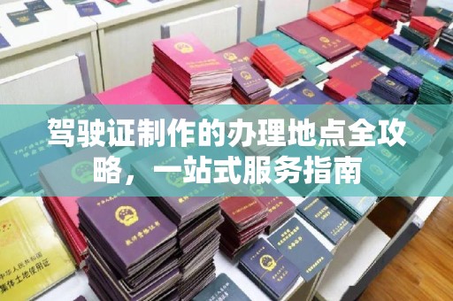 湖内驾驶证制作的办理地点全攻略，一站式服务指南