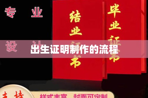 珠晖出生证明制作的流程
